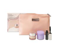 Clinique Eyes On The Fly Set Eye Cream 15ml, Cleansing Balm 15ml, Mascara 3.5ml & Bag