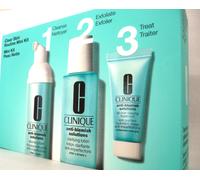 CLINIQUE Anti-Blemish Set Cleansing Foam Clarifying Lotion Clearing Treatment