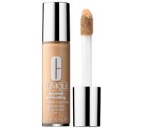 Clinique Beyond Perfecting Foundation & Concealer Sesame - 2-in-1 Liquid Makeup with Magic Wand for Flawless Coverage