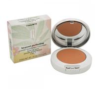 Clinique Beyond Perfecting Powder Lightweight Full Coverage Foundation + Concealer For Dry Combination to Oily Skin Types Honey 1 Ounce