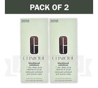 Clinique Blackhead Solutions Cleanser & Scrub 125ml - 2 PACK