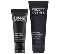 Clinique - Bundles Duo: Mens Anti-Age Eye Cream 15ml / 0.5 fl.oz. & Anti-Age Moisturizer 100ml / 3.4 fl.oz. for Men