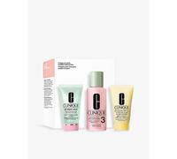 Clinique 3-Phase-system-care 3-Step-skin-care-systemAll About Clean 3 Step Skin 3 Mini Kits Liquid Facial Soap 30 ml + Clarifying Lotion 3 60 ml + Moisturizing Gel 30 ml