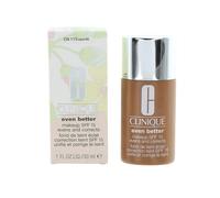 Clinique Dark Foundation Even Better CN113 Sepia SPF15 Liquid Full Coverage NEW