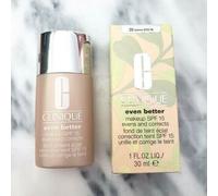 Clinique Even Better Makeup SPF15 Evens and Corrects 20 Sienna (O/D-N) New