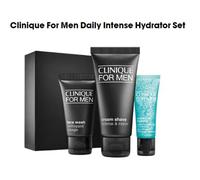 Clinique For Men ❤️ Daily Intense Hydrator Set: Wash. Shave. Hydrator ❤️ SEALED