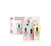 Clinique 3-Phase-system-care 3-Step-skin-care-systemHealthy Skin Routine Skin Type 3 Mini Kit 1 All About Clean Liquid Facial Soap Oily 30 ml + 1 Clarifying Lotion 3 Twice A Day Exfoliator 60 ml + 1 D