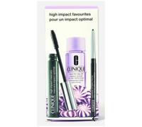 Clinique High Impact Favourites Mascara Eyeliner Make Up Remover Set