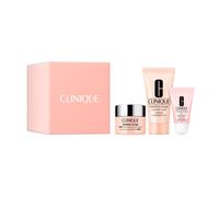 Clinique Hydration Heroes Set | Moisture Surge 100H Moisturizer 0.5 Fl Oz | Moisture Surge Overnight Mask 1 Fl Oz | Moisture Surge Lip Treatment 0.