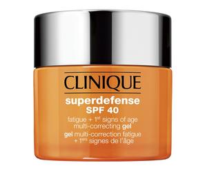 CLINIQUE Hydration Superdefense SPF40 Fatigue + 1st Signs of Age Multi-Correcting Anti-fatigue Gel - Corrector