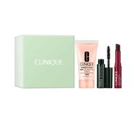 Clinique Icons Set | Almost Lipstick in Black Honey Moisture Surge 100H Moisturizer + High Impact Mascara | Hydrating + Glow