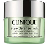 Clinique Superdefense Moisturizing Night Cream Against The First Signs of Skin Aging 50 ml