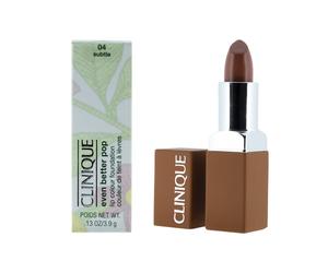 Clinique Pop Liptick Foundation Colour Brown 04 Subtle Flattering Natural Finish