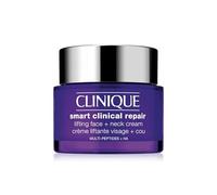 Clinique Smart Clinical Repair Lifting Face + Neck Cream With 9% Peptides + Hyaluronic Acid | Anti-Ageing + Hydrating, 2.53605 fl oz