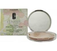 Clinique Stay-Matte Sheer Pressed Powder Oil-Free 7.6g - Honey
