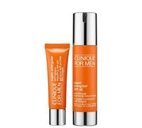 Clinique Super Energizer Bundles Duo: Mens Super Energizer Depuffing Eye Gel + Super Energizer SPF 40 15ml + 48ml