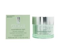 Clinique Superdefense Moisturizing Night Cream Against The First Signs of Skin Aging 50 ml