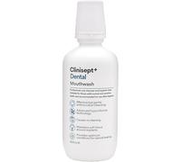 Clinisept+ Professional Hygienic Mouth Rinse Antimicrobial, Neutral Ph, Alcohol Free Mouthwash Suitable for Sensitive Teeth and Gums, Clear, 400 ml (Pack of 1)