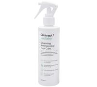 Clinisept+ Podiatry Antimicrobial Foot Care Spray - Skin, Body & Hard Surface Hygiene Cleanser - Alcohol-Free Gentle Formula - 250ml