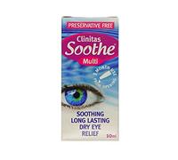 CLINITAS Multi P/F Eye Drops (Sodium HYALURONATE), 10ML (Pack of 3)