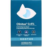 Clinitas Preservative Free Lubricant Eye Drops 30 x 0.5ml, White