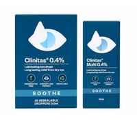 Clinitas Preservative Free Lubricant Eye Drops 30x0.5ml & Multi 0.4% 10ml