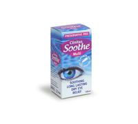 Clinitas Soothe Eye Drops for Dry Eye. Suitable for Contact Lens wearers and Preservative Free for The Relief of Dry and Gritty Eyes.