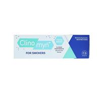Clinomyn Anti-Stain Fluoride Toothpaste for Smokers, White, Mint, 3 Millilitre, Pack of 3