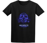 CLINSIS Men's Architects Band to The Death O Neck Cotton T Shirt Black XL