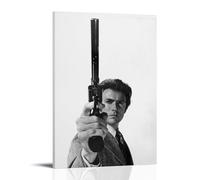 Clint Eastwood 3 Poster for Bedroom Canvas Art Picture Print Room Wall Art Decor Posters 08x12inch(20x30cm) Frame-Style