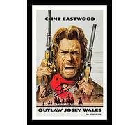 Clint Eastwood Autograph Signed & Framed Photo Display 4