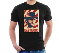 Clint Eastwood Retro Propaganda Men's T-Shirt Black