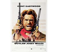 Clint Eastwood The Outlaw Josey Wales Poster/Print/Picture Satin Photo Paper - A4-210mm x 297mm