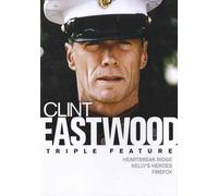 CLINT EASTWOOD TRIPLE FEATURE: HEARTBREAK RIDGE/KELLY'S HEROES/FIREFOX NEW REGIO