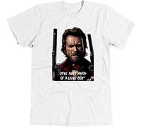 Clint EastwoodOutlaw Josey Wales Tv Show Movie Tshirt Vintage Men Gift Tee White(X-Large)