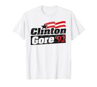 Clinton Gore '92 Vintage Bill Clinton President T-Shirt