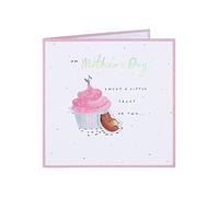 Clintons: Cupcake on Mother's Day Card, Mum Mothers Day Card 159x159mm, multi-color