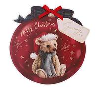 Clintons: Teddy On Bauble Granny Christmas Card, Multi-Colour, 165 x 165, 1170562