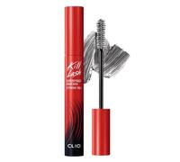CLIO Kill Lash Superproof Mascara, Washable, Vegan Formula, Ultra Volumising, Smudge-Proof, Clump-Free, Curl Holding, Long-Lasting, 0.24 fl oz (004 Extreme Volume Black)