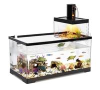 Clioran Turtle Tank Kit and Turtle Basking Platform with Light