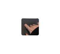 Cliory Gold Adjustable Open Ring Twisted Ring Sparkly Rhinestone Ring Jewelry for Women