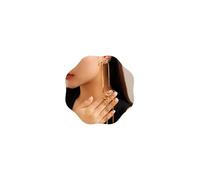 Cliory Gold Bow Earrings Bow Drop Dangle Earrings Long Bows Earrings Long Tassel Chain Earrings Bow Jewelry for Women and Girls, Metal, No Gemstone