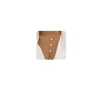 Cliory Gold Y Pearl Choker Necklaces Sexy Long Pendant Necklace Dainty Long Necklaces Summer Beach Accessories for Women