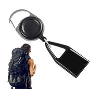 Clip - Adjustable Belt Utility Holder, Hands Free Carry Hook | Metal Mount for Pocket Torch, Multipurpose Portable Clamp, Lightweight Gear Organizer, Outdoor Pocket Tool Attachment