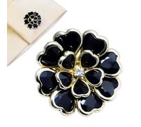 Clip Button Covers, Vintage Fantasy DIY Decorative Metal Flower Shape Button Cover for Women's Jewellery, Idea, Se référer au descriptif, refer to the description, Refer to the description