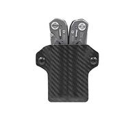Clip & Carry Kydex Multi-Tool Sleeve for Gerber SUSPENSION - Made in the USA (Multi Tool Not Included) EDC Multi Tool Sheath Holster Cover (Carbon Fiber Black)