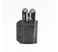 Clip & Carry Kydex Multitool Sheath for the Gerber Dual-Force - Made in USA - Multi Tool Holder Holster - Carbon Fiber Black