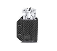Clip & Carry Kydex Multitool Sheath for the Gerber Suspension NXT - Made in USA - Multi Tool Sheath Holder Cover Belt Pocket Holster - Carbon Fiber Black