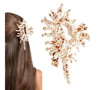 Clip Clip Women - Refined Sea Style Accessory, Pretty Laundry Pinches | Hair Decorations with a Natural Touch for Daily Holiday Holiday