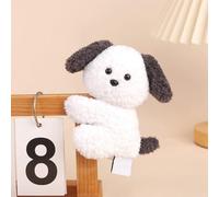 Clip & Cuddle Animal Buddy - 4.3" Cute Animal Plush Doll - Desktop Healing Companion with Multifunctional Clip, Stress Relief Toy for Office/Car/Home, for Office Workers, Students